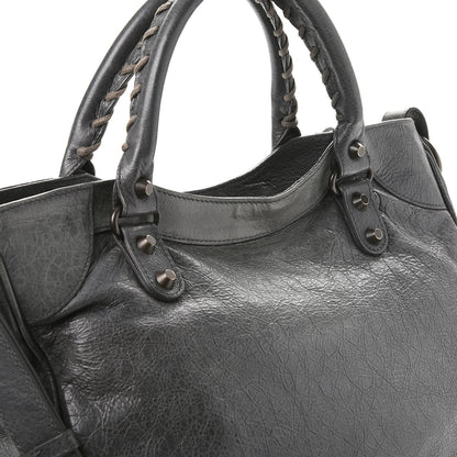 Balenciaga Agneau Classic Hardware Velo Gris Tarmac 10 of 12