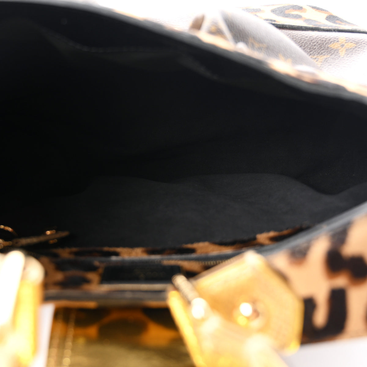 Monogram Leopard Polly