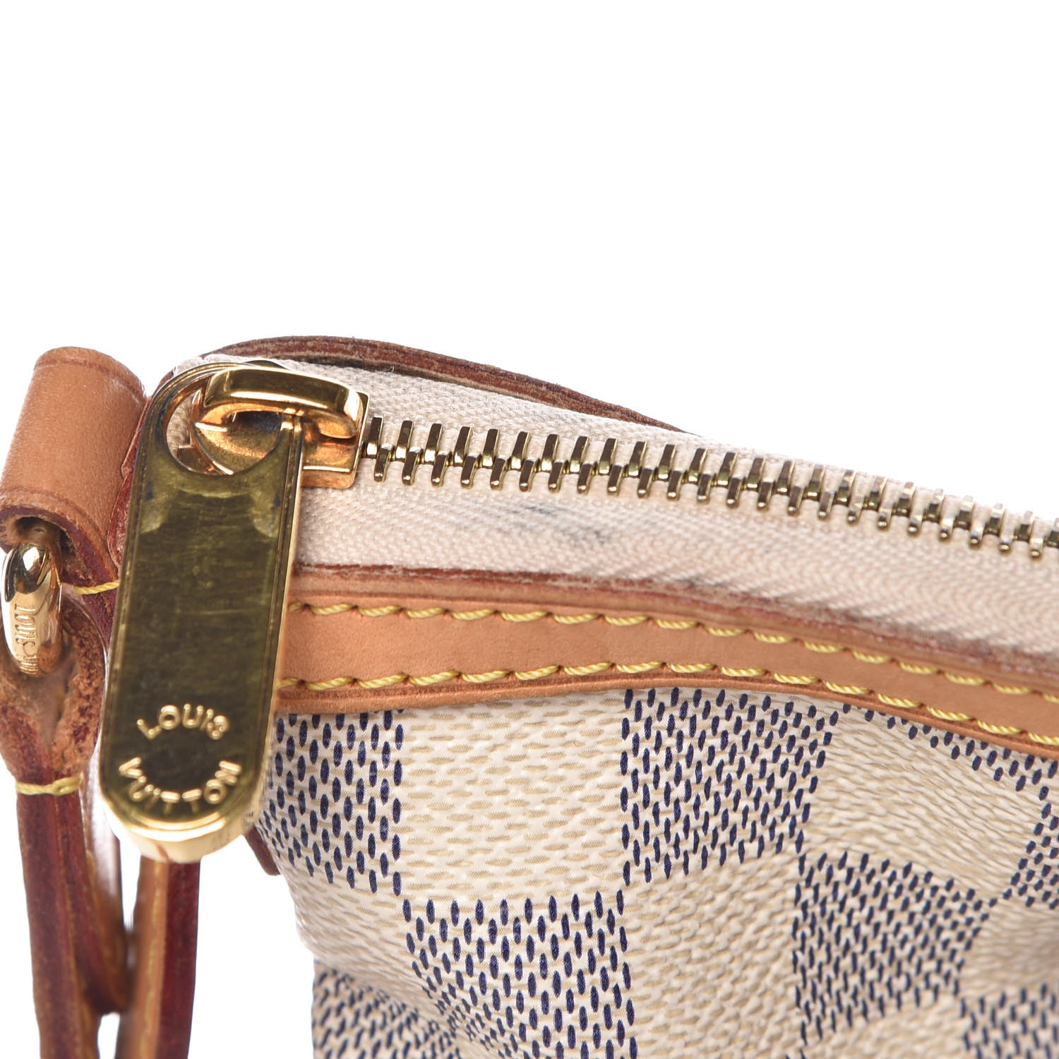 Louis Vuitton Damier Azur Siracusa MM 8 of 12