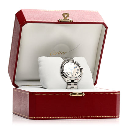 Cartier Stainless Steel 35mm Cle De Automatic Watch 5 of 5