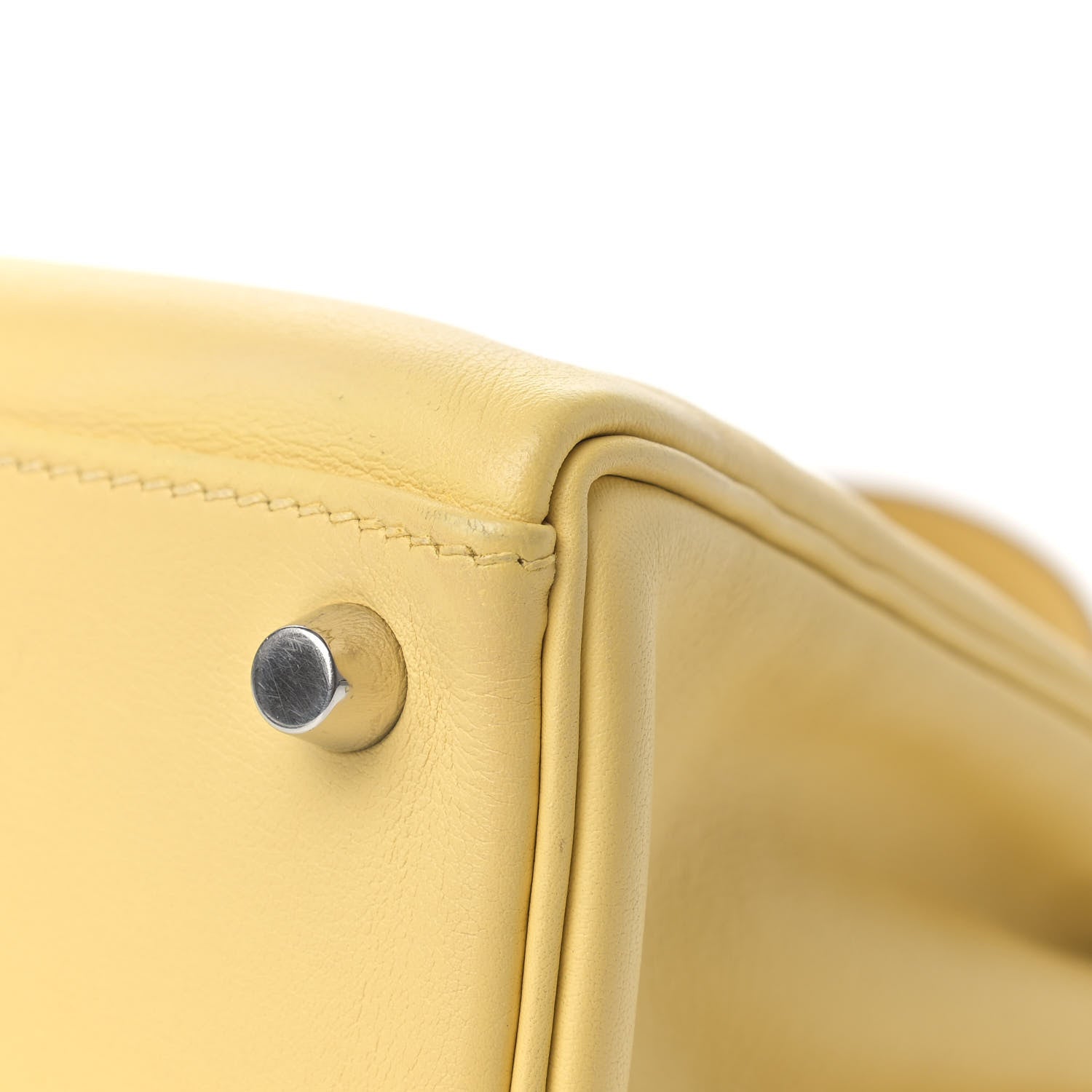 Hermes Swift Kelly Retourne 25 Jaune Poussin 9 of 17