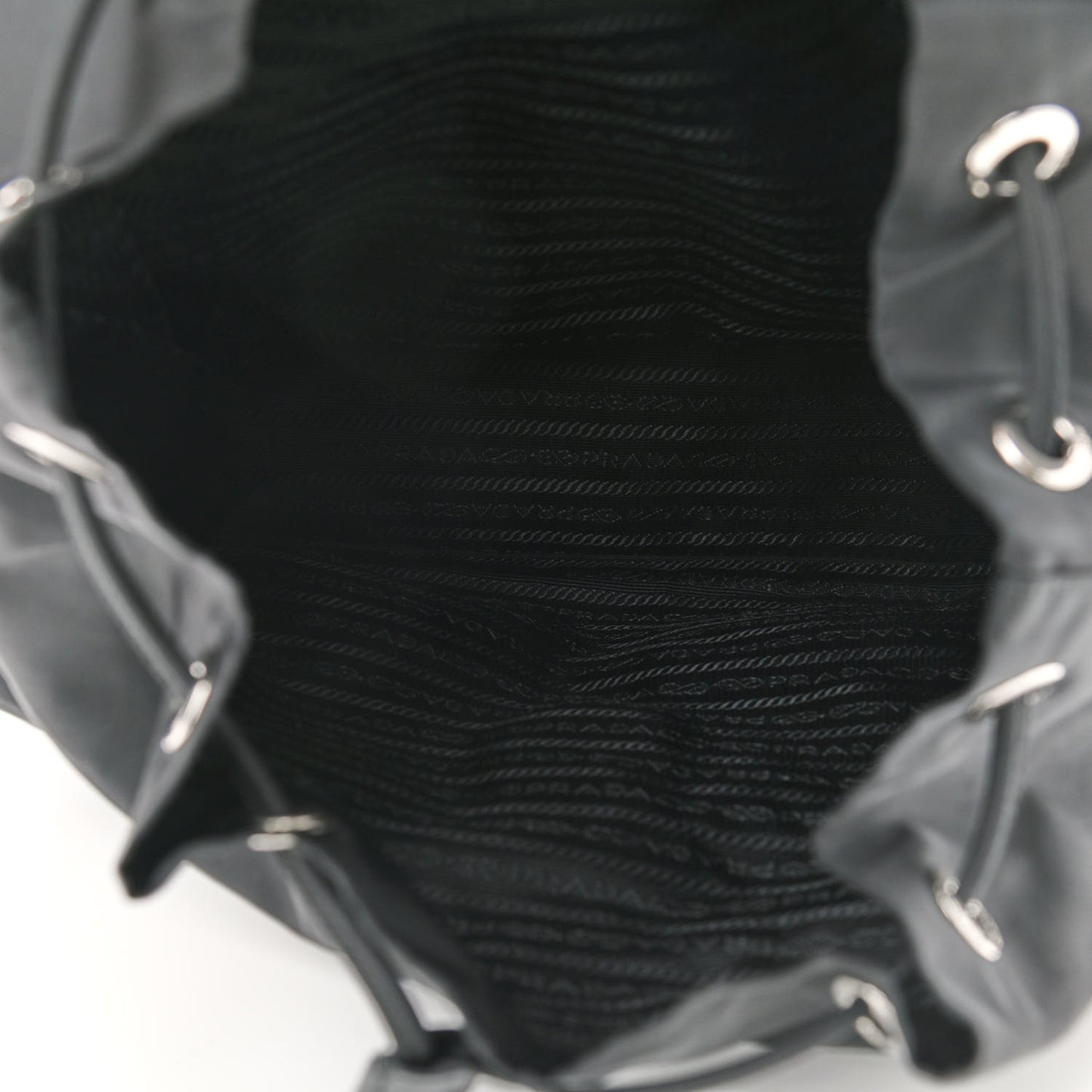 Nylon Vela Medium Backpack Black