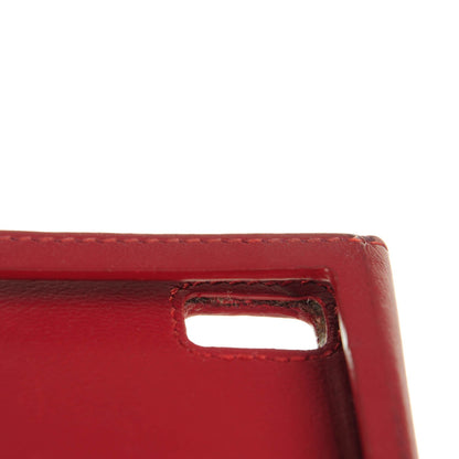 Chanel Lambskin Quilted iPhone 4 Case Red 8 of 10