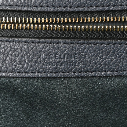 Celine Soft Grained Calfskin Small Belt Cabas Phantom Slate 7 of 12