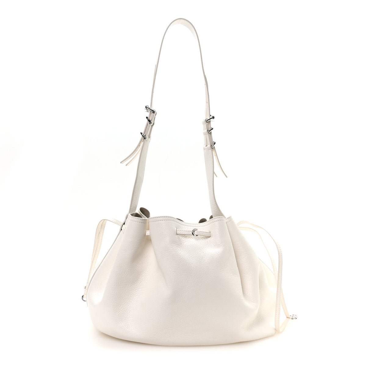 Calfskin Pumpkin Bag Ivory