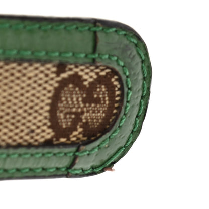 Gucci Monogram Interlocking G Belt 80 32 Green 6 of 11