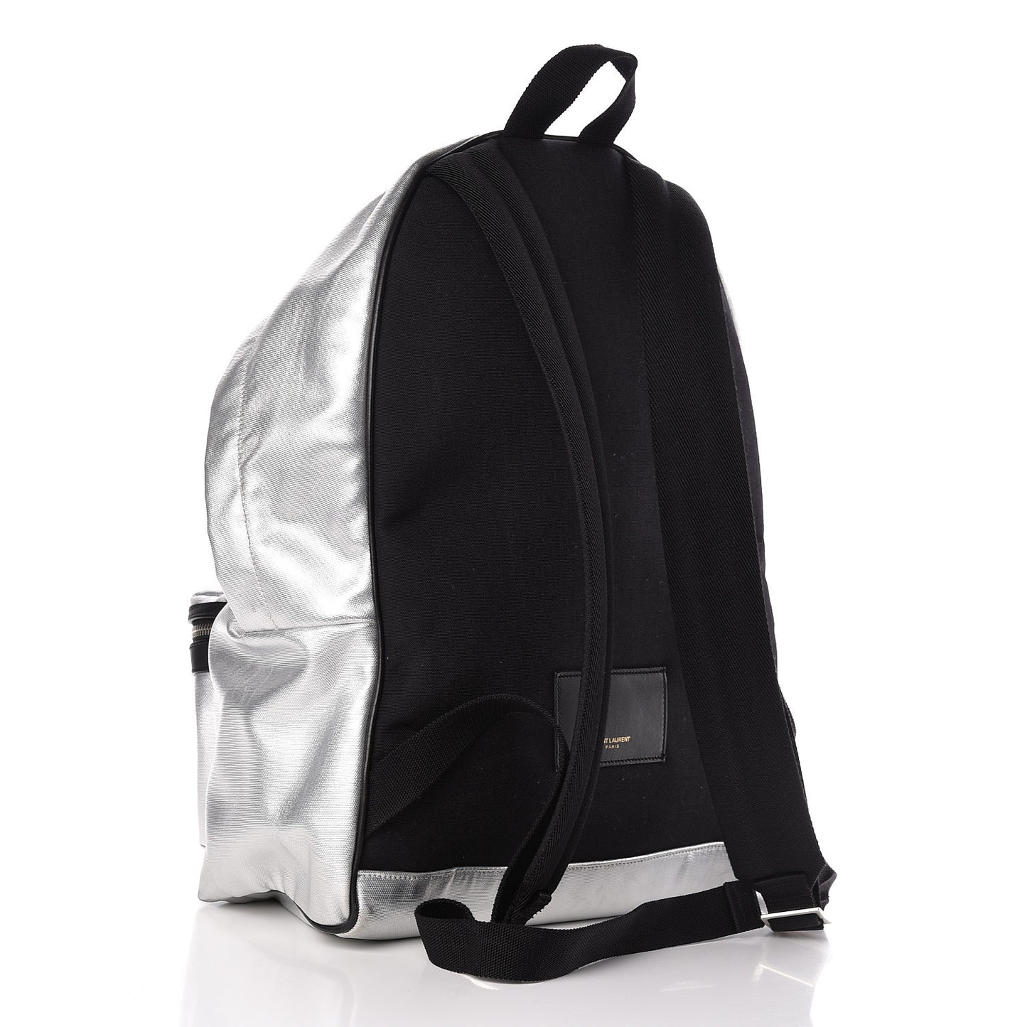 Nylon Metallic Hunting Backpack Silver