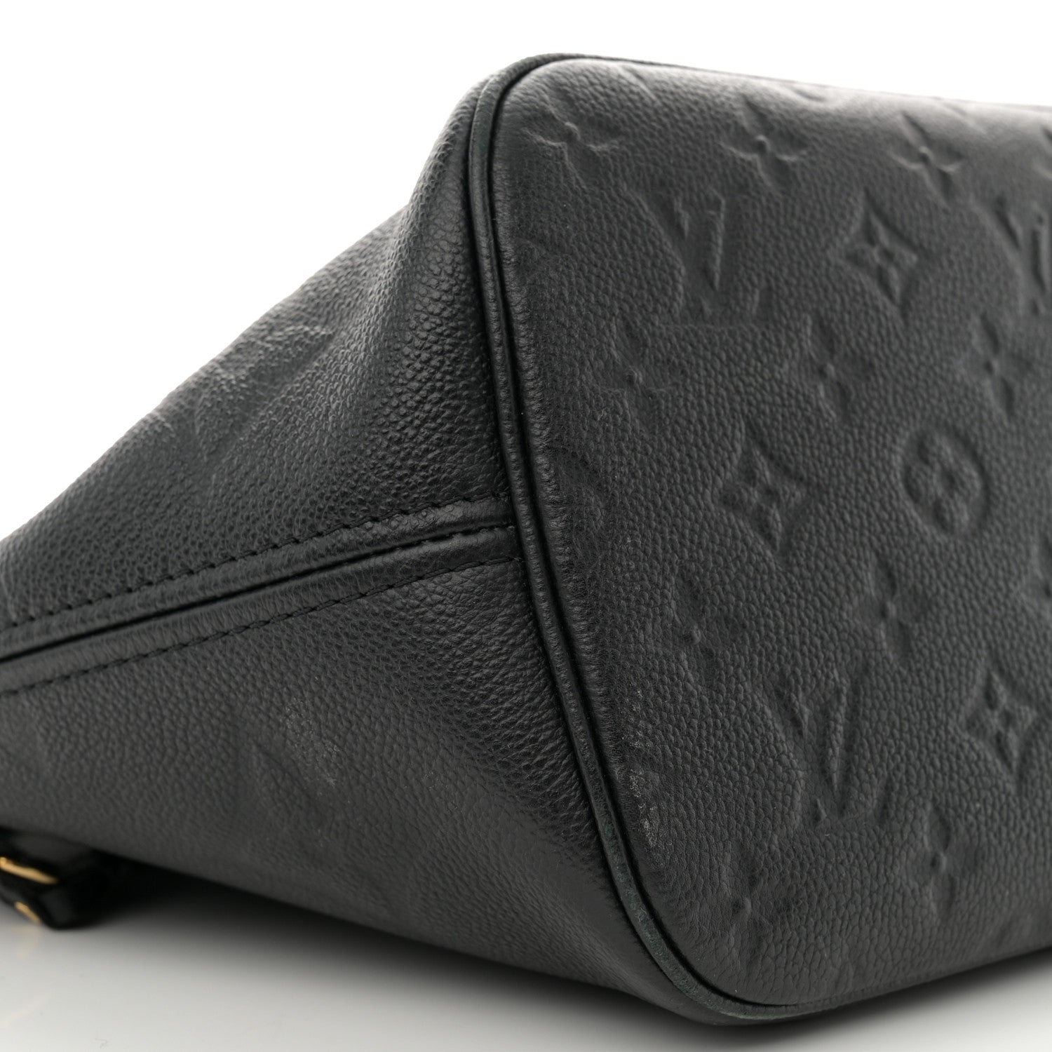 Louis Vuitton Empreinte Monogram Giant Neverfull MM Black 9 of 12
