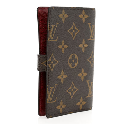 Louis Vuitton Monogram My LV Heritage Small Ring Agenda Cover Rouge Black 3 of 8