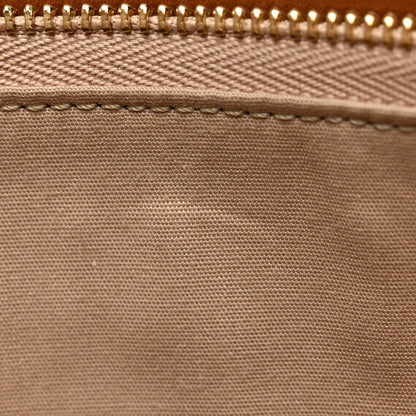 Chloe Calfskin Alphabet Flat Pouch Clutch Tan 12 of 14