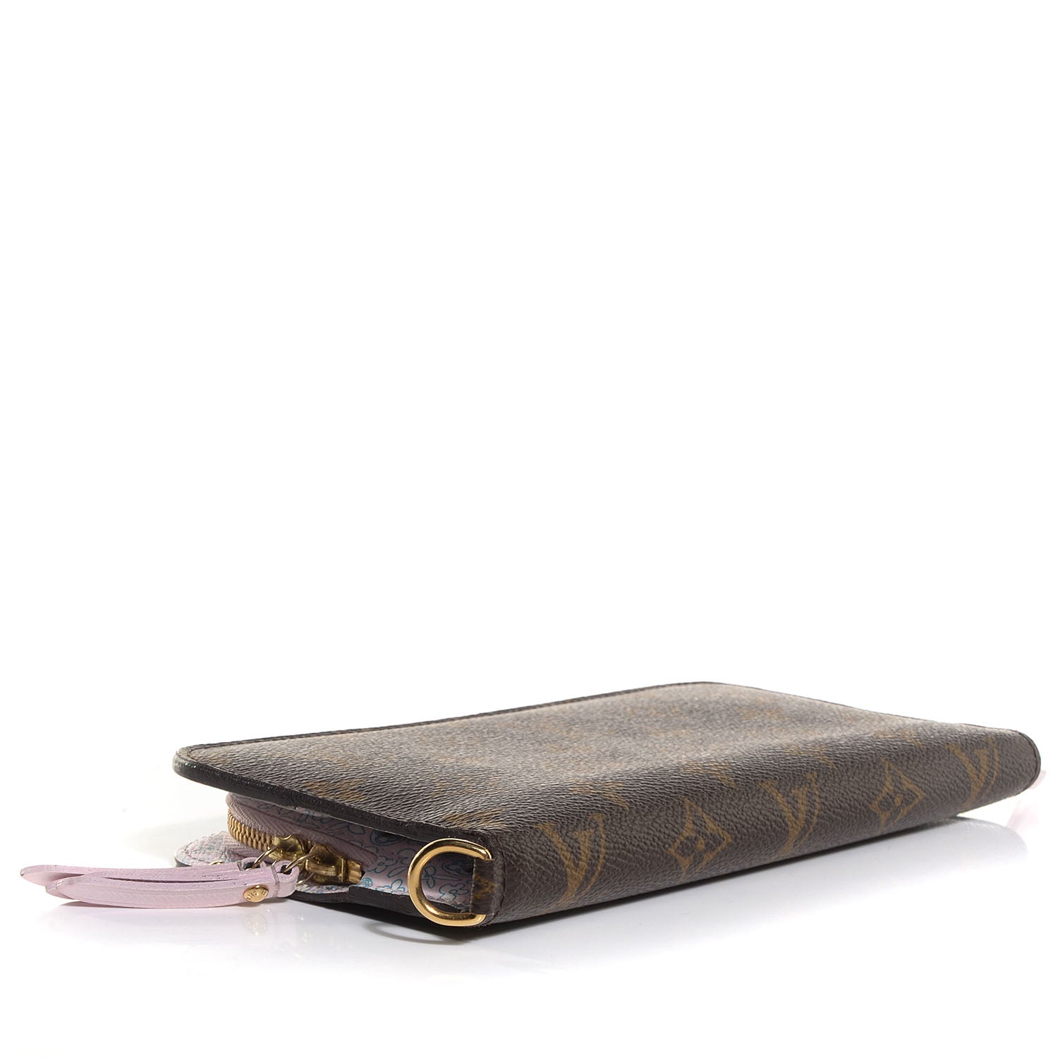 Louis Vuitton Monogram Fleuri Insolite Wallet Rose 4 of 7