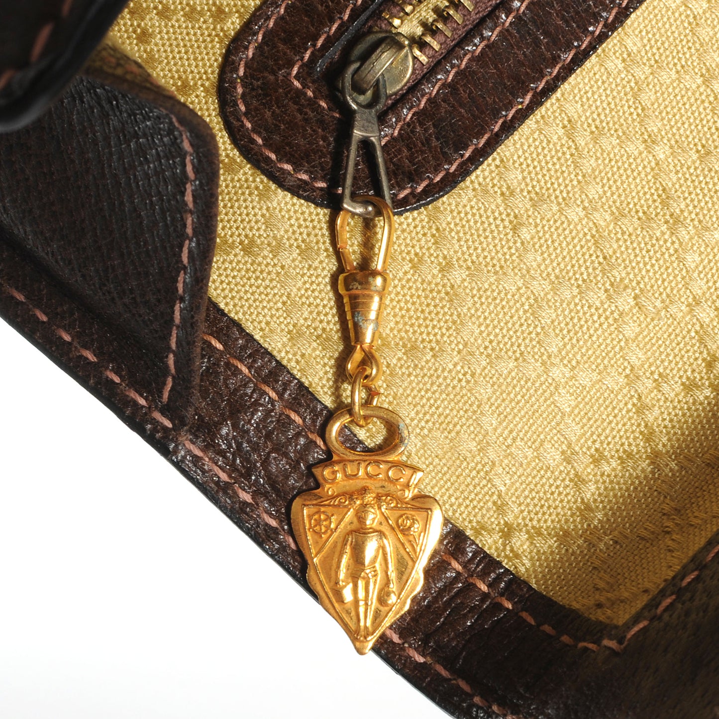 Monogram Shoulder Bag Brown