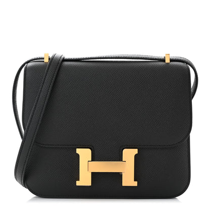 Hermes Epsom Constance 18 Black 1 of 11