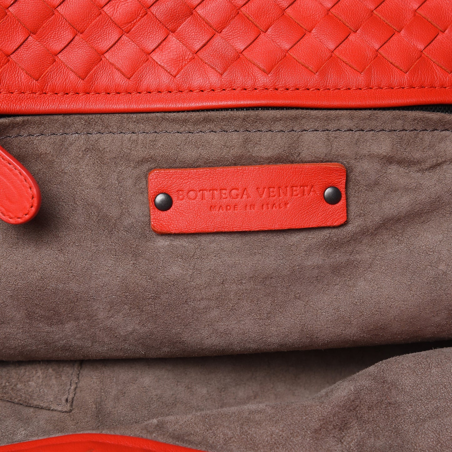 Nappa Intrecciato Large Seamless Tote Vesuvio