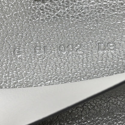 Hermes Metallic Chevre Chamkilight Medor Card Holder Argent 6 of 7
