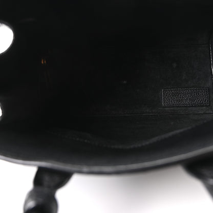 Saint Laurent Grained Calfskin Nano Supple Sac De Jour Black 4 of 9