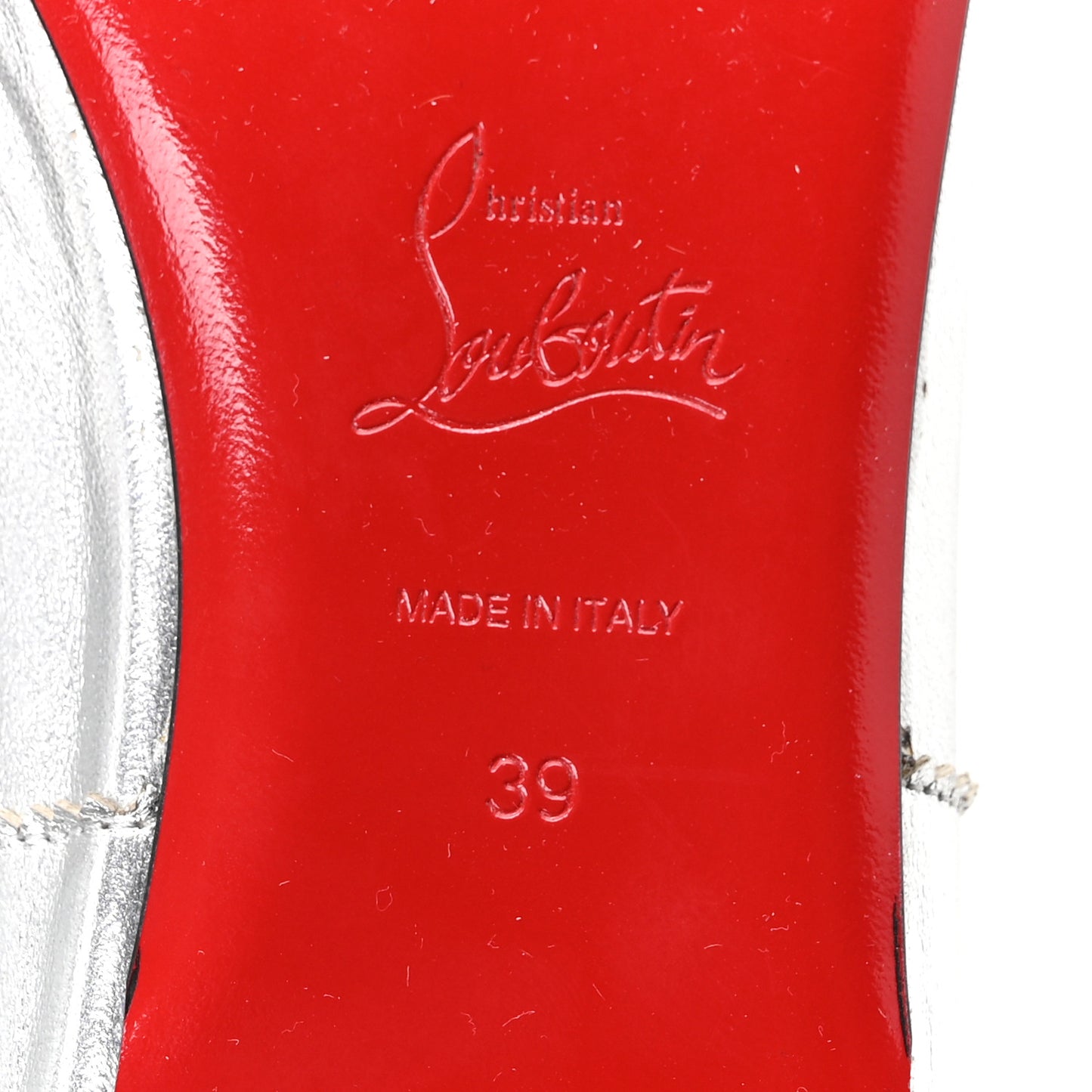 Nappa Mamadrague Flats 39 Silver