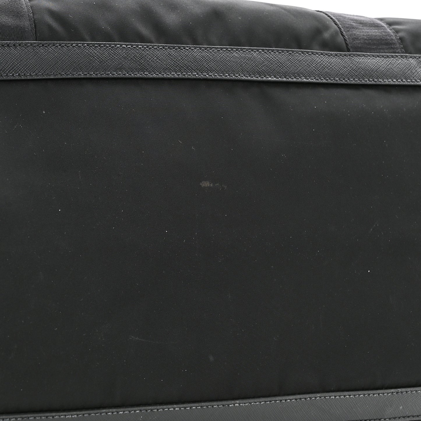 Tessuto Nylon Saffiano Carry On Travel Bag Black