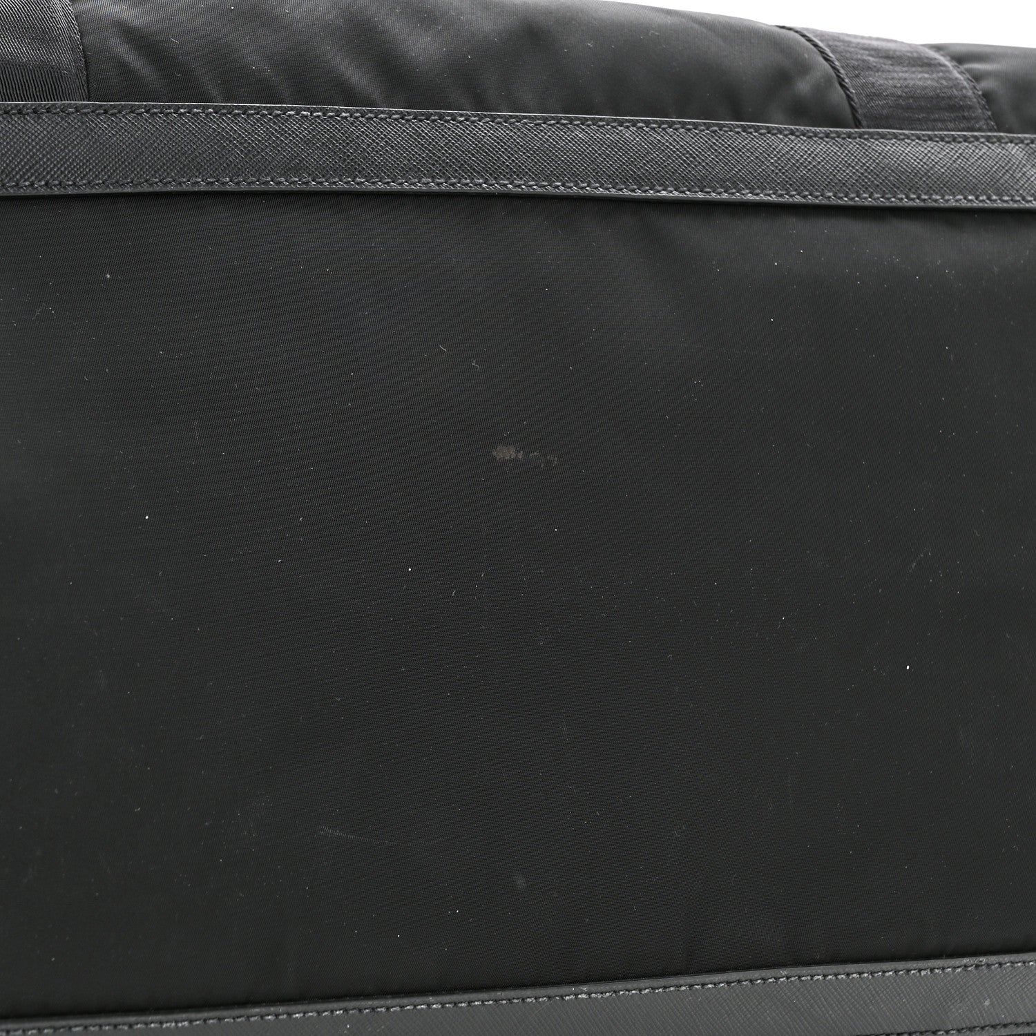 Prada Tessuto Nylon Saffiano Carry On Travel Bag Black 12 of 12