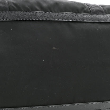 Prada Tessuto Nylon Saffiano Carry On Travel Bag Black 12 of 12