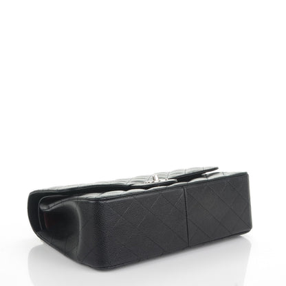 Chanel Caviar Quilted Jumbo Double Flap Black 4 of 7
