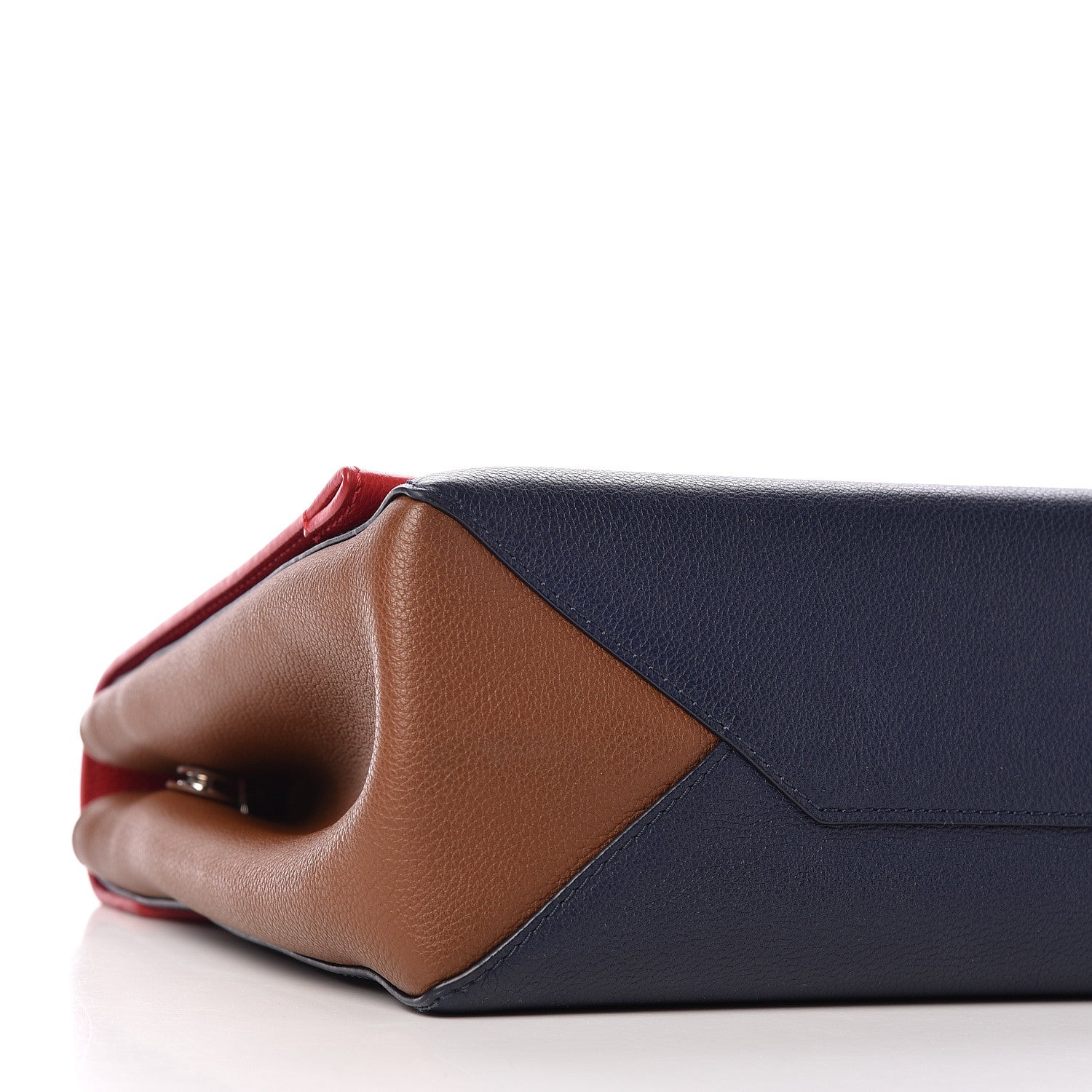 Louis Vuitton Calfskin Lockme II Top Handle Rubis Marine 9 of 9