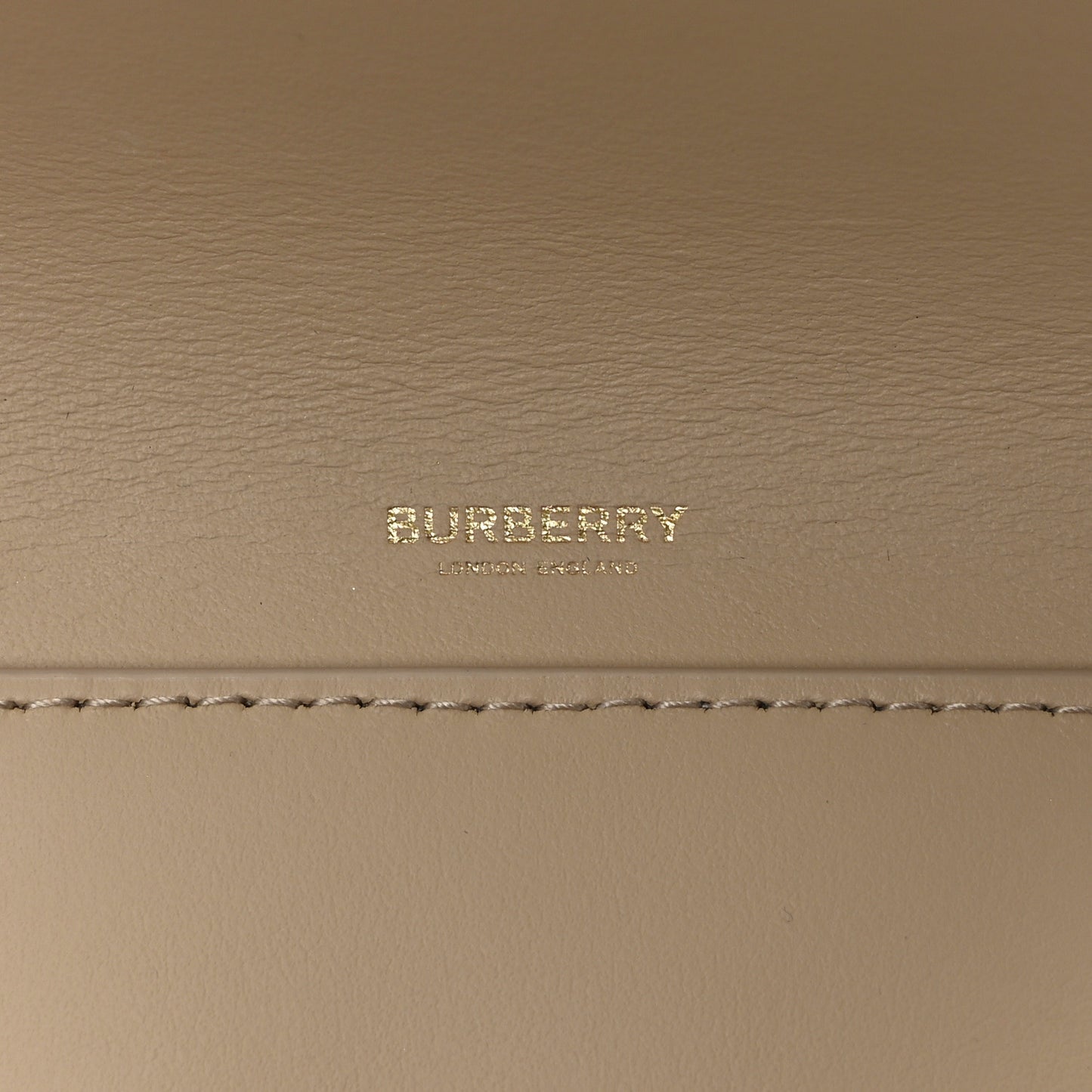 Haymarket Check Compact Wallet Light Beige