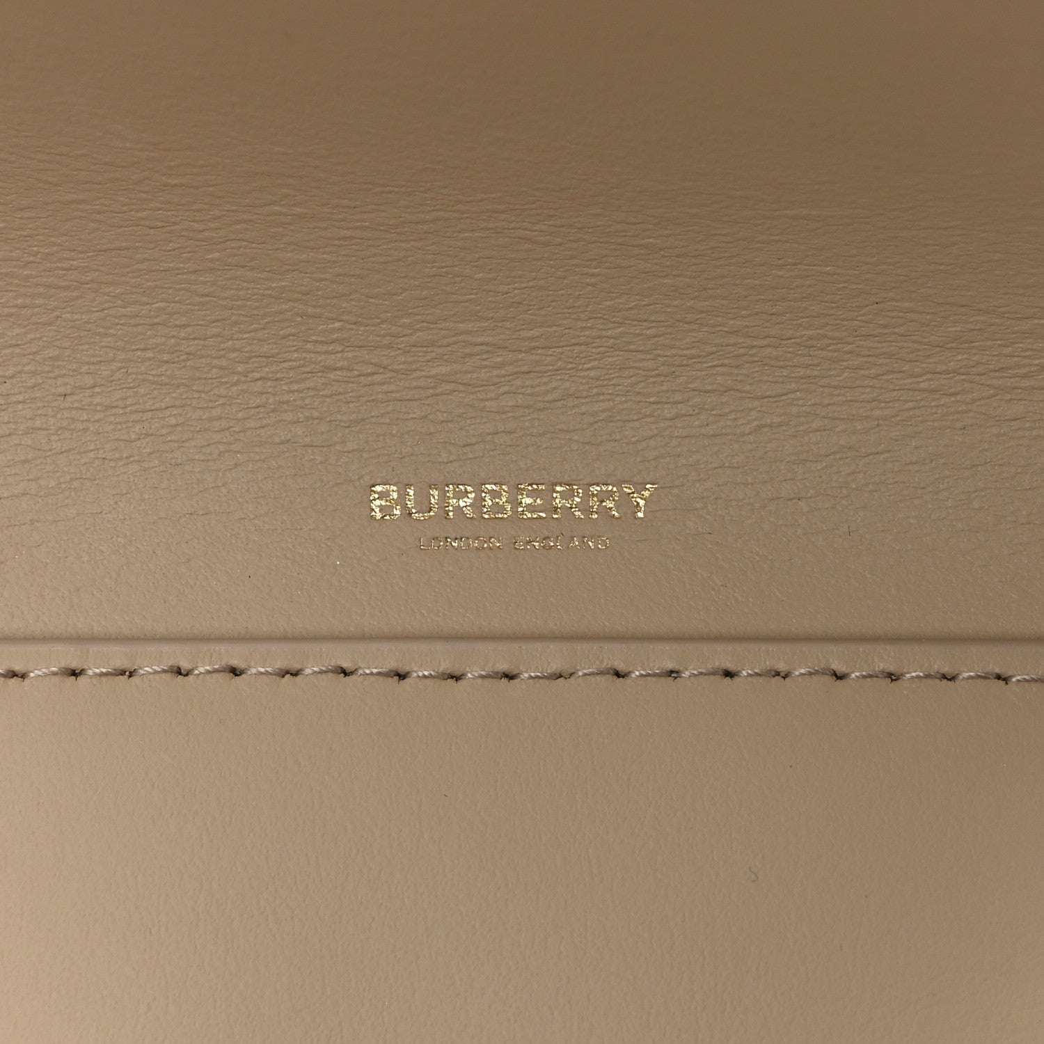 Burberry Haymarket Check Compact Wallet Light Beige 6 of 6