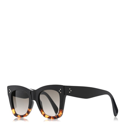 Celine Catherine Sunglasses CL 41099/S Black Havana 1 of 6