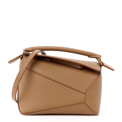 Loewe Calfskin Mini Puzzle Edge Bag Toffee 1 of 12