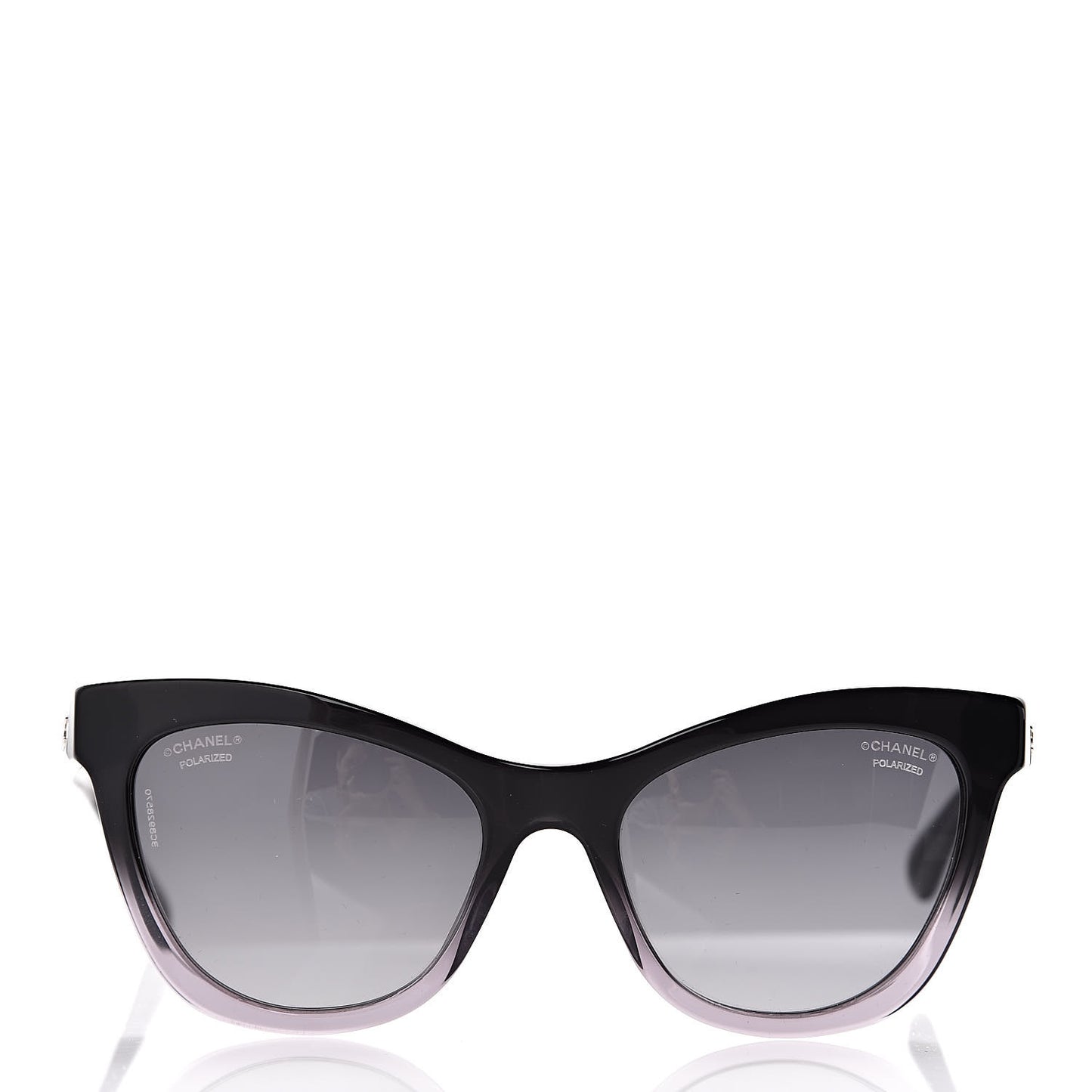 Polarized Acetate CC Cat Eye Summer Sunglasses 5350 Black