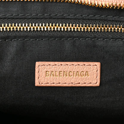 Balenciaga Chevre Gold Metallic Edge Hardware City Rose Des Sables 7 of 12