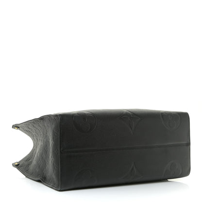 Louis Vuitton Empreinte Monogram Giant Onthego GM Black 4 of 19