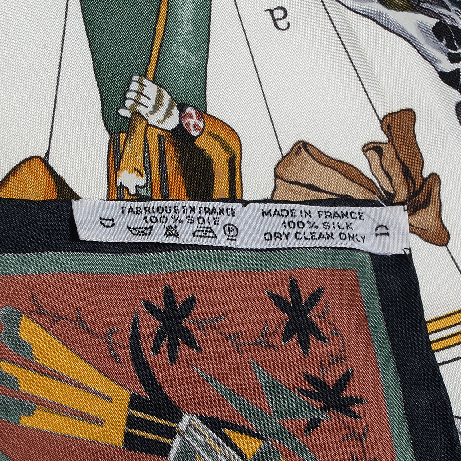 Hermes Silk Kachinas Scarf 90 5 of 5