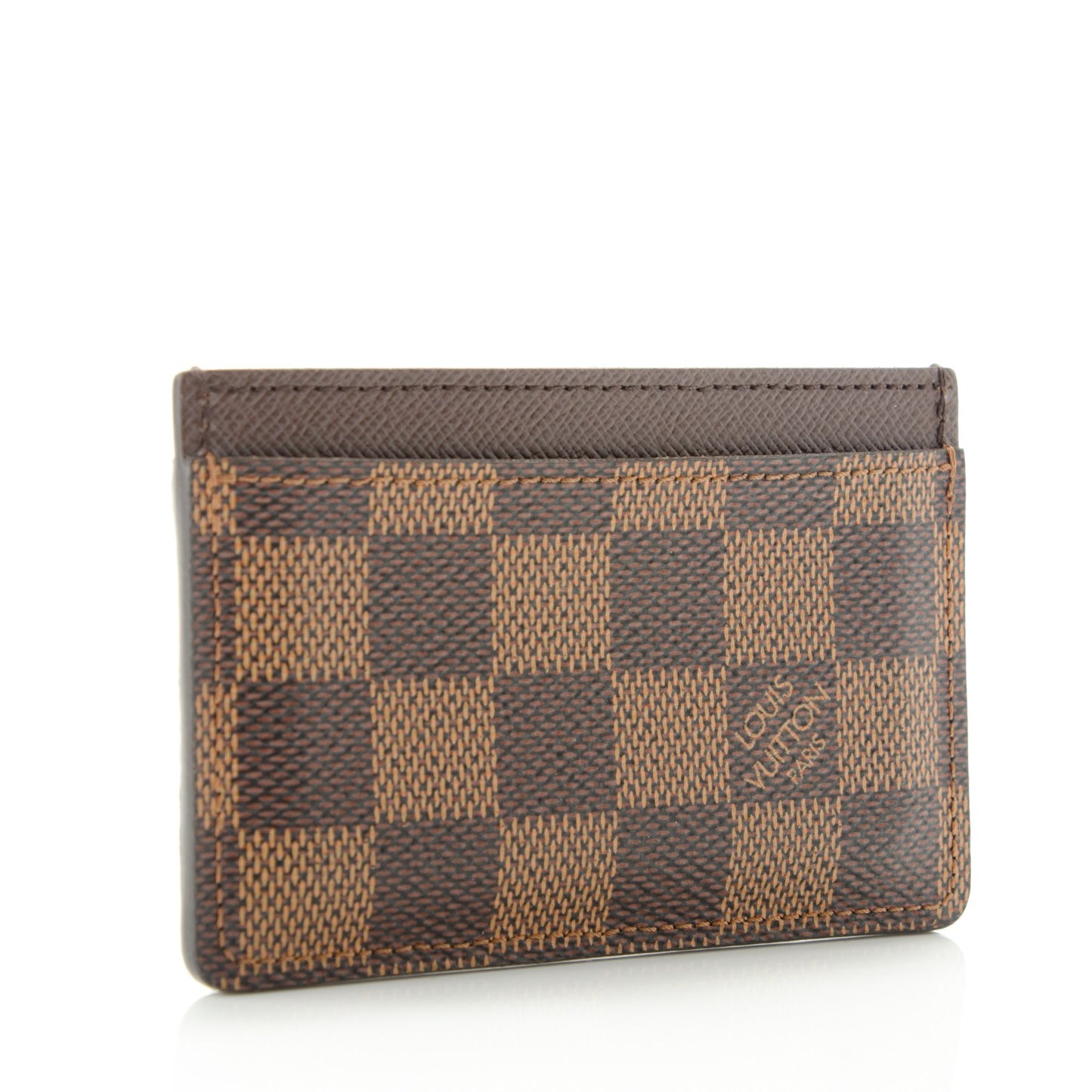 Damier Ebene Card Holder