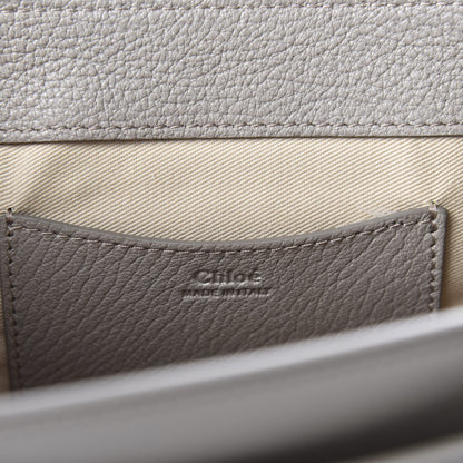 Chloe Calfskin Large Tess Bag Motty Grey 9 of 10