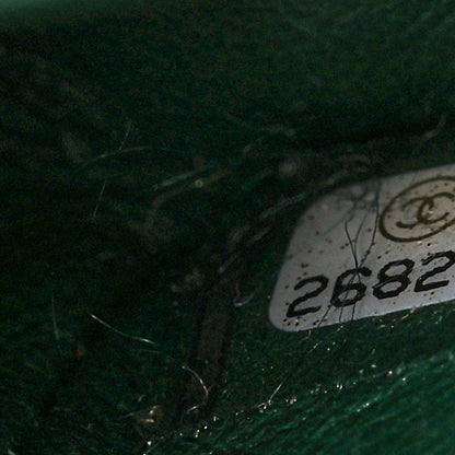 Chanel Tweed Braid Sequin Mini Flap Green 7 of 9