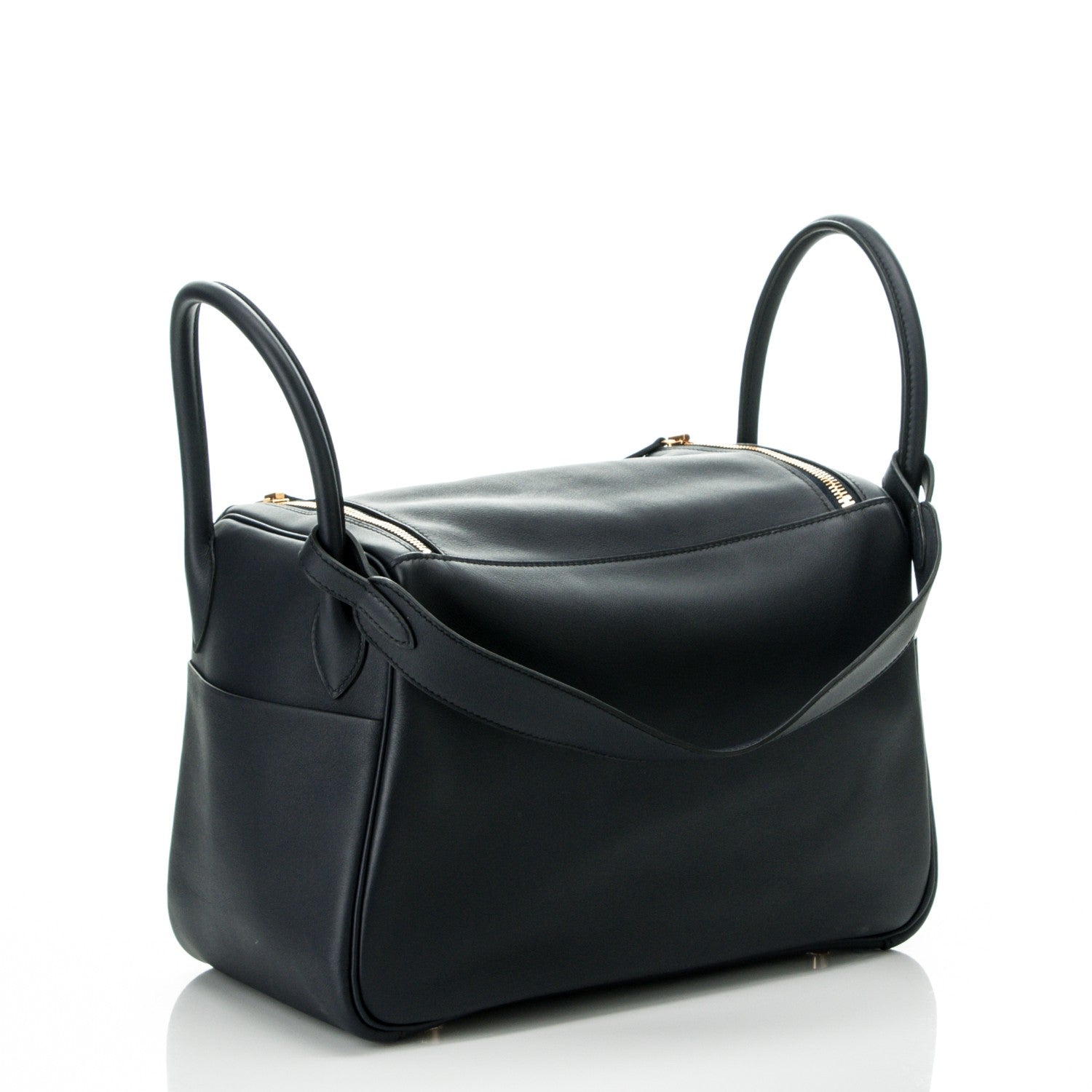Hermes Swift Lindy 30 Indigo Poppy Orange 7 of 7
