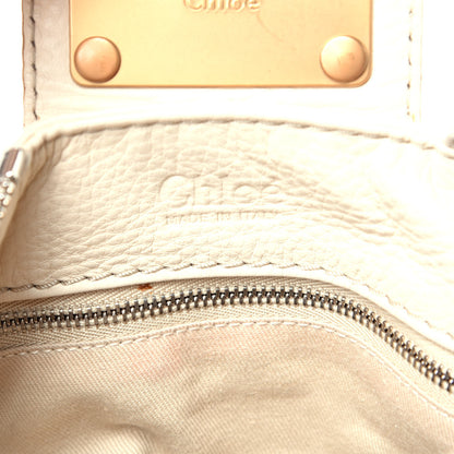 Chloe Calfskin Medium Paddington Satchel Off White 6 of 9