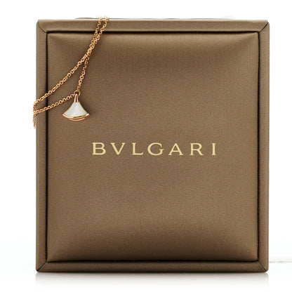 Bulgari 18K Rose Gold Mother of Pearl Divas' Dream Bracelet SM 9 of 10