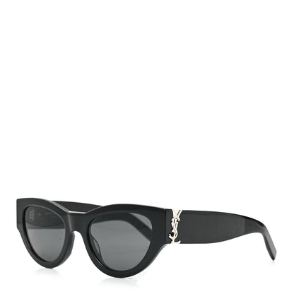 Saint Laurent Acetate Sunglasses SL M94 Black 1 of 8