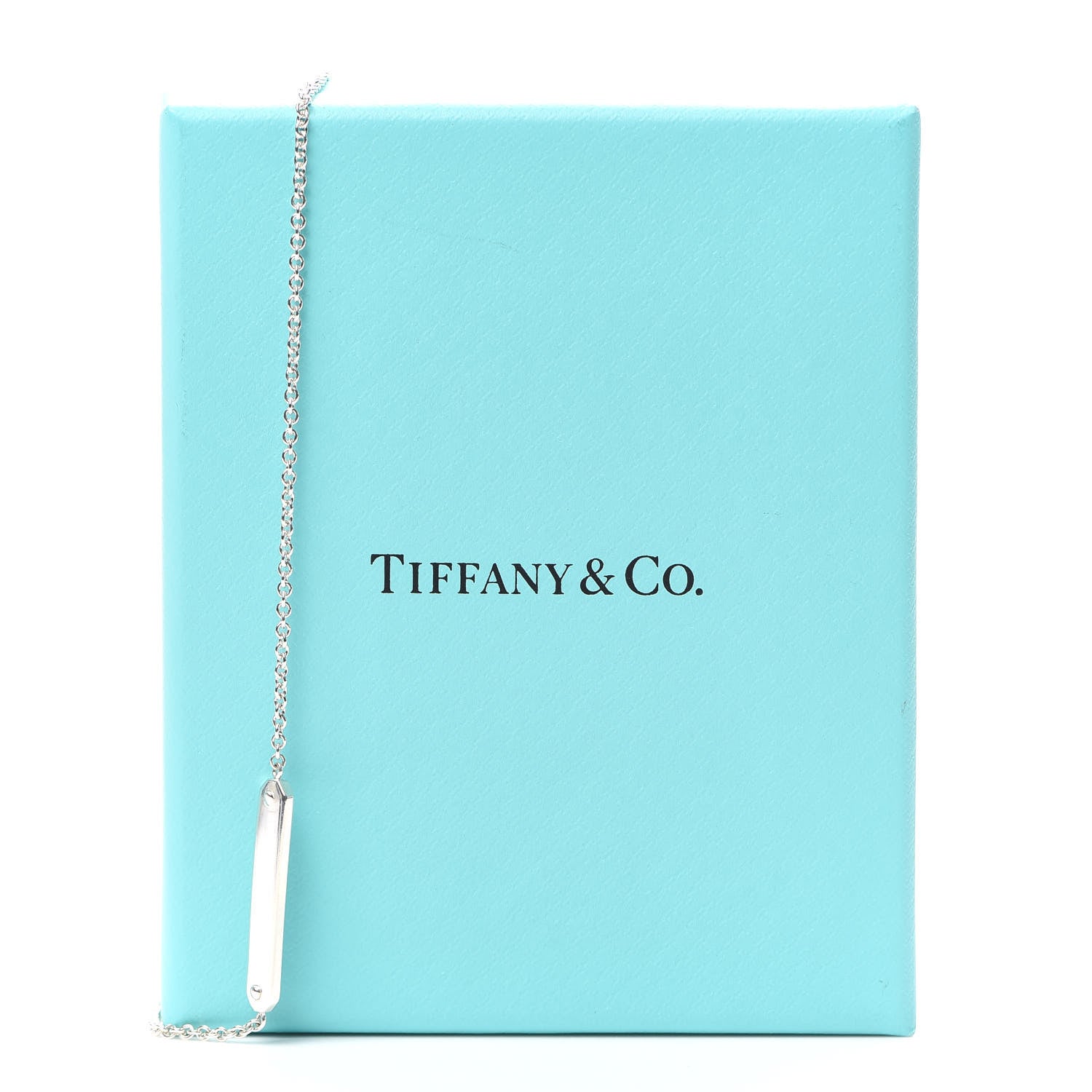 Tiffany Sterling Silver Tag Chain Necklace 6 of 6
