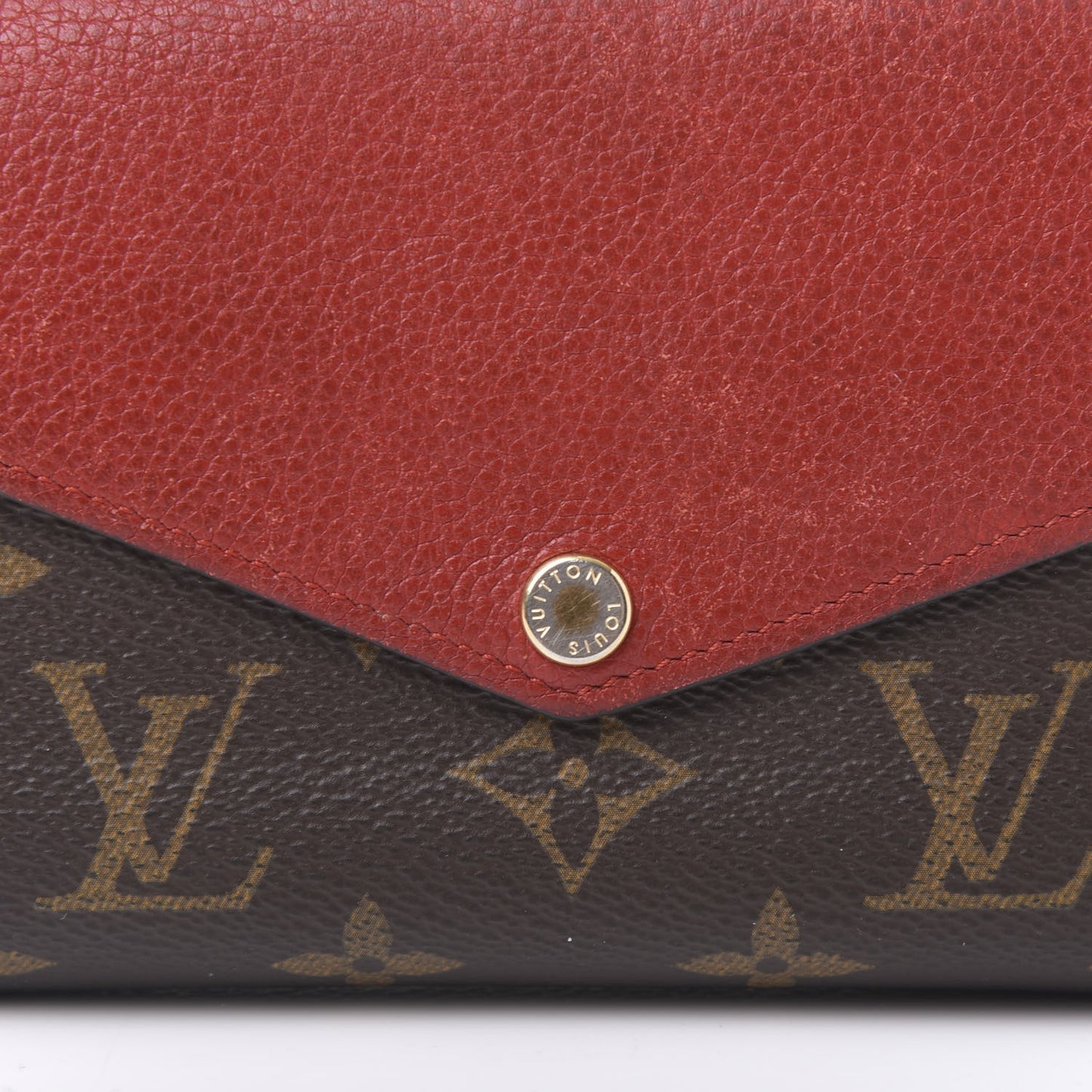 Monogram Pallas Compact Wallet Cherry