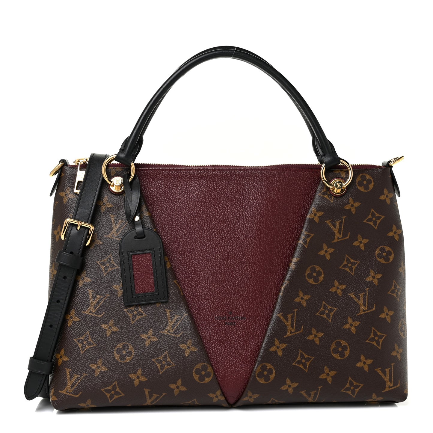 Monogram V Tote MM Bordeaux