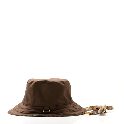 Gucci Canvas Monogram Reversible Bucket Hat XL Brown 5 of 18