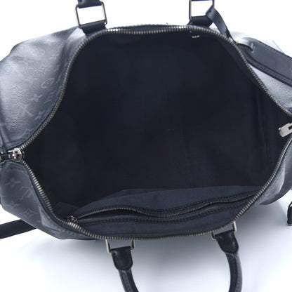 Louis Vuitton Monogram Eclipse Keepall Bandouliere 45 5 of 9