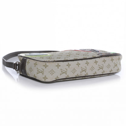 Louis Vuitton Mini Monogram Conte de Fees Mushroom Pochette Kaki 4 of 7