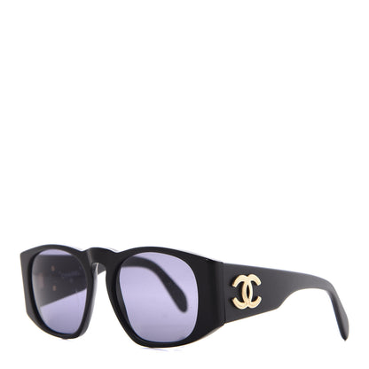 Chanel CC Logo Sunglasses 0004 Black 1 of 6