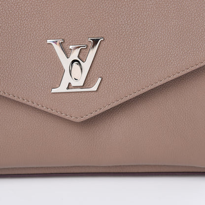 Louis Vuitton Soft Calfskin My Lockme Top Handle Taupe Glace 10 of 10
