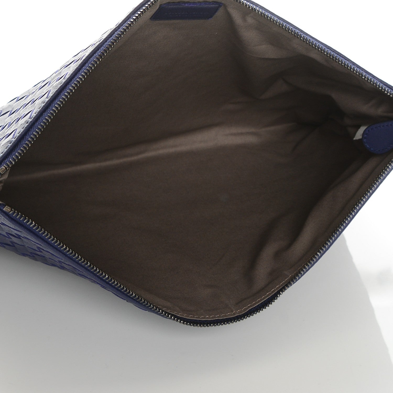 Bottega Veneta Nappa Intrecciato Document Case Blue 5 of 7